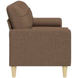  Trosjed s ukrasnim jastucima smeđi 210 cm od tkanine | shoptok.hr