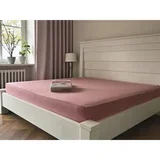 Čaršav Pamuk - Lastiš 180x200/25cm Pink color
