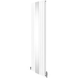 Monster ovalni zrcalni radiator in ventili - 1800 mm x 500 mm - beli, (21569961) | Shoptok.si