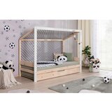 MID.YOU Raztegljiva Postelja Soccer, Bela, Pravi Les, 90x200cm | Shoptok.si