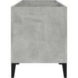 vidaXL Omarica za gramofonske plošče betonsko siva 74,5x38x48 cm les | Shoptok.si