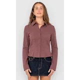 Dallas Fitted Button Up Srajca rhubarb