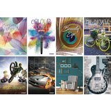  Zvezek z trdimi platnicami Street Maxi A4 visoki karo | Shoptok.si