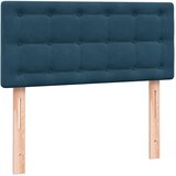  Box spring krevet s madracem tamnoplavi 80x220 cm bar&amp;scaron;unasti Slike