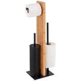 Wenko stalak za toaletni papir sa WC četkom Lesina | shoptok.hr