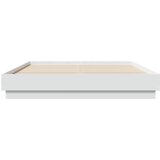  Okvir kreveta s LED svjetlima bijeli 160 x 200 cm | shoptok.hr