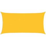 vidaXL Senčno jadro 160 g/m² rumeno 3x6 m HDPE | Shoptok.si