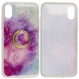 Nillkin silikonski ovitek marmor ring za samsung galaxy A71 A715 vijola z bleščicami | Shoptok.si