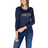 Guess Puloverji LS CN REYNA LOGO SWTR W5BR40 Z2NQ2 Modra | Shoptok.si