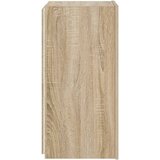 Zidni TV ormarić s LED svjetlima boja hrasta 30,5 x 35 x 70 cm | shoptok.hr