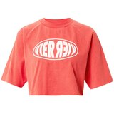 VIERVIER Majica 'Gloria' rdeča / bela | Shoptok.si