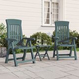 Maison Chic Zložljiv Vrtni Stoli - Stol za vrt 2 kosa zelen PP JS2643, (21876430) | Shoptok.si