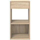 vidaXL Nočne omarice s predalom 2 kosa sonoma hrast 35x34x66,5 cm | Shoptok.si