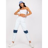 RUE PARIS Jeans trousers-RO-SP-PNT-N10.50P-light blue | shoptok.hr