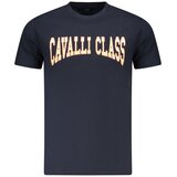 Cavalli Class Muška Majica Kratkih Rukava Plava | shoptok.hr