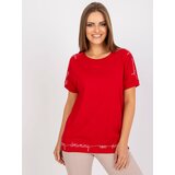 BASIC Feel Good Blouse-RV-BZ-7647.62P-red | Shoptok.si