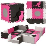 springos Penasta podloga 120x120 cm z oblikami sestavljank za otroke iz raznobarvne EVA pene., (21630002) | Shoptok.si
