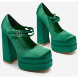 Resti Green women's high stiletto pumps Elika - Footwear | Shoptok.si