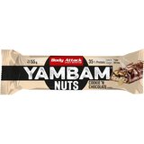 Body Attack YAMBAM Nuts Protein Bar - Cookie'n Chocolate Cene
