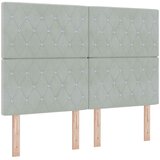  Podesivi krevet s madracem Svjetlosiva 140 x 190 cm Baršun | shoptok.hr