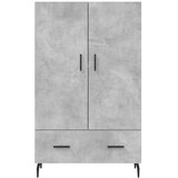  Visoka komoda boja betona 69,5 x 31 x 115 cm konstruirano drvo | Eponuda.ba
