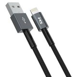 Ms cable USB-A 2.0 lightning, 1m crni ( 0001254127 ) Cene