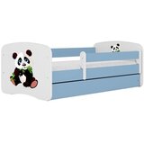 HAPPYKIDS Dječji krevet Dreamy panda 2 140x70 bez madraca s ladicom Plava | shoptok.hr