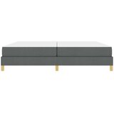  s opruga kutije Tamno siva 200 x 200 cm tkanina | shoptok.hr
