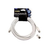 Gbc antenski kabel + 9.5mm m/m adapter, bijeli, 5.0m Cijene