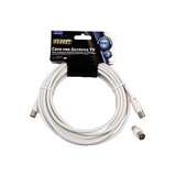 Gbc antenski kabel + adapter 9,5 mm m/ž, bel, 5,0 m, (21236860) Cene