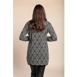 Fenzy Pleteni Kardigan S Uzorkom, Crno/Bijeli | shoptok.hr