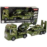 Vojni set s tegljačem, helikopterom i tenkom - zeleni | shoptok.hr
