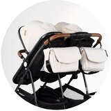 Chipolino dječja kolica za blizance ili dvoje djece Duo Smart Biscotta | shoptok.hr