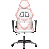  Masažna igraća stolica bijelo-ružičasta od umjetne kože | shoptok.hr