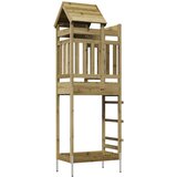  Igraći Toranj Smeđa Masivno impregnirano drvo 52,5 x 85 x 238 cm | shoptok.hr