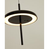 Kave Home Črna LED zatemnitvena stropna svetilka s kovinskim senčilom ø 16 cm Porte – | Shoptok.si