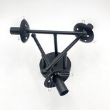 Brilagi plafonski luster maliva 3xE14/15W/230V crna/prozirna | Eponuda.com