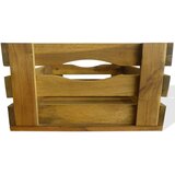 vidaXL 2-dijelni set sanduka za jabuke od masivnog bagremovog drva | shoptok.hr