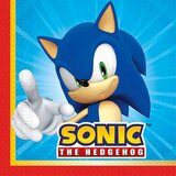 Procos Sonic jež Sonic set papirnatih salveta – 2 sloja, 33x33 cm, 20 komada Cijene