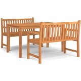  3-dijelni vrtni blagovaonski set od masivne tikovine | shoptok.hr
