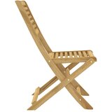  Sklopive vrtne stolice 2 kom 48,5x61,5x87 cm od drva bagrema | shoptok.hr