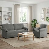  Set sofe 2 kom. Tamnosiva Baršun | shoptok.hr