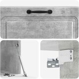  ormar za zid Betonska siva 98 x 41 x 30 cm Konstruirano drvo | shoptok.hr