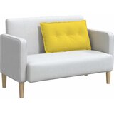  Jastuk za leđa Svijetlo žuta 80 x 19 x 50 cm tkanina | shoptok.hr