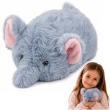  Plush Elephant Mascot Cuddly Toy Soft Small Gray 18 cm | shoptok.hr