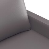  Dvosjed od tkanine siva 140 cm od umjetne kože | shoptok.hr