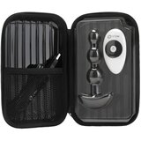 b-Vibe vibracijski analni čep triplet, crni | shoptok.hr