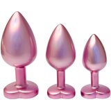 DREAMTOYS Gleaming Love - set analnih čepića sa srcima (ružičasti) Cijene