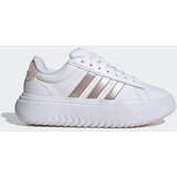 Adidas grand court platform, ženske patike za slobodno vreme, bela IH2425 | Eponuda.com