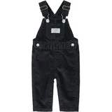 CORDUROY OVERALL Crna